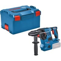 Bosch Professional Akku-Bohrhammer GBH 18V-28 C Professional solo, 18Volt blau/schwarz, ohne Akku und Ladegerät, mit Bluetooth, in L-BOXX