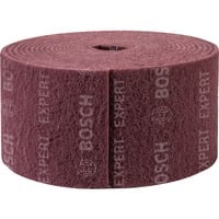 Bosch Professional Expert Vliesrolle N880 Sehr fein A, 150mmx10m, Schleifblatt rot, 10 Meter Rolle, zum Handschleifen