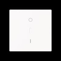 Busch-Jaeger Wippe mit Aufdruck weiß, Retail