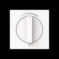 Busch-Jaeger Zentralscheibe Lautstärkepegel 1740 Drehknopf 03-44M, Abdeckung weiß, Retail