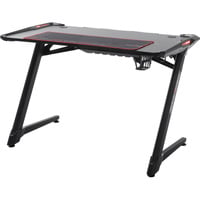 DXRacer Gaming Desk MASTER LED, Gaming-Tisch schwarz