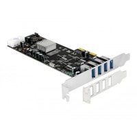 4043619893652 - PCIe x4 auf 4x ext USB 32 Gen 1 Quad Channel USB-Controller 4043619893652 - PCIe x4 auf 4x ext USB 32 Gen 1 Quad Channel USB-Controller