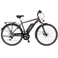 FISCHER Fahrrad Viator 1.0 Herren, Pedelec anthrazit, 50 cm Rahmen, 28"