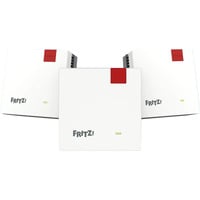 FRITZ! Set 1700 3er-Pack, Repeater weiß/grau, Wi-Fi 7 mit bis zu 3,6 GBit/s