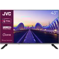 JVC LT-43VF7555, LED-Fernseher 108 cm (43 Zoll), schwarz, FullHD, Tripple Tuner, TiVo