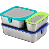 Klean Kanteen Lunch-Box Set, 3-teilig edelstahl