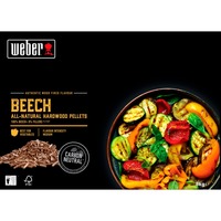 Weber Holzpellets Buchenholz, 8kg, Brennstoff für SmokeFire