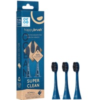 happybrush ECO VIBE 3 Ocean Aufsteckbürsten blau