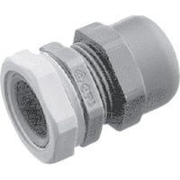 Busch-Jaeger Leitungseinführung Kabelverschraubung Rohreinführung, Kabelführung grau, Retail