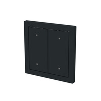 Busch-Jaeger Wippe für Elektroniktaster 2-fach schwarz, Retail