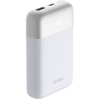 D-Link 10000mAh Powerbank DPP-101 weiß, 10 Ah, 1x USB-A, 1x USB-C, PD 3.0, QC 3.0