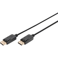 Digitus DisplayPort Anschlusskabel, Full HD 1080p schwarz, 3 Meter