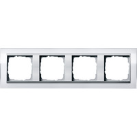 Gira Abdeckrahmen vierfach weiß, Retail