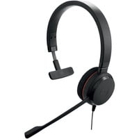 Jabra Evolve 20, Headset schwarz, UC, USB-C und USB-A, Mono
