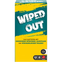 Mattel Wiped Out Partyspiel mit Brille und Hinweisen 