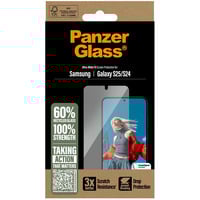 Displayschutz Ultra-Wide Fit, Schutzfolie transparent, Samsung Galaxy S25 / S24, EasyAligner