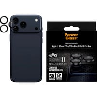 PanzerGlass Hoops Ceramic II, Schutzfolie schwarz, iPhone 17 Pro / 17 Pro Max / 16 Pro / 16 Pro Max
