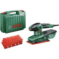 Bosch Heimwerken & Garten Schwingschleifer PSS 250 AE grün, 250 Watt, Koffer