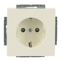 Busch-Jaeger Schutzkontakt Steckdosen Einsatz 2300 EUCB-82 weiß, Retail