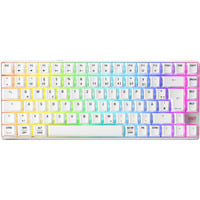 CHERRY XTRFY K33 Compact Wireless , Gaming-Tastatur weiß, DE-Layout, Rubberdome