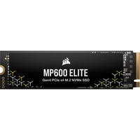 Corsair MP600 ELITE 4 TB, SSD schwarz, PCIe 4.0 x4, NVMe 2.0, M.2 2280