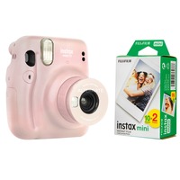 instax Mini 11 Bundle, Sofortbildkamera pink, inklusive instax mini Film 1x 10er