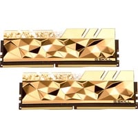 G.Skill DIMM 16 GB DDR4-3600 (2x 8 GB) Dual-Kit, Arbeitsspeicher gold, F4-3600C14D-16GTEGA, Trident Z Royal Elite, INTEL XMP