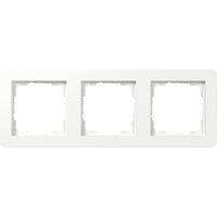 4010337126218 - Abdeckrahmen dreifach E1 System 55 seidenmatt bruchsicher Kunststoff matt