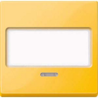 Merten Wippe Fenster mit Schriftfeld gelb, Retail