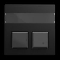 0 Zentralscheibe 1572 CN-915, Abdeckung schwarz, Retail