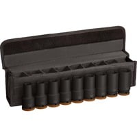 Bosch Professional PRO Impact Steckschlüsseleinsatz-Set 3/4", 9-teilig schwarz, tief