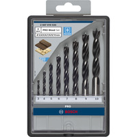 Bosch Professional PRO Wood Holz-Spiralbohrer-Satz, 8-teilig 