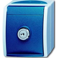 Busch-Jaeger Schutzkontakt-Steckdose Einheitsschloss 20 EWSL-101-53 blau, Retail