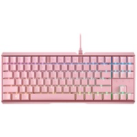 CHERRY MX Board 3.0S, Gaming-Tastatur rosa, DE-Layout, Cherry MX Silent Red