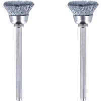 Dremel Drahtbürste Ø 13 mm (442) 2 Stück, Schaft  Ø  3,2mm