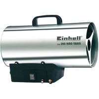EINHELL Heißluftgebläse HGG 200 Niro Vario (DE/AT) edelstahl/schwarz, 13 - 20 kW
