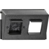 Gira Modulareinsatz AT und T 2-fach, Abdeckung Retail