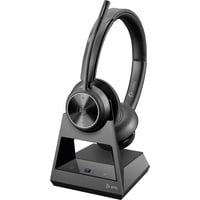 HP Poly Savi 7320 UC DECT, Headset schwarz, Stereo, USB-A, USB-C, Microsoft Teams zertifiziert