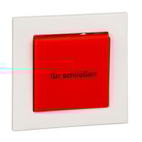 Merten Auslösetaster mit Wippe für Feststellanlage weiß, Retail