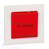 Merten Auslösetaster mit Wippe für Feststellanlage weiß, Retail