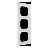 Merten Echtglasrahmen dreifach Retail