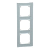 Merten Echtglasrahmen dreifach Retail