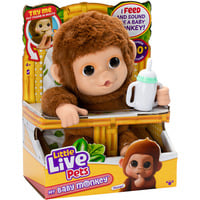 0630996265581 - Little Live Pets - Mein kleiner Affe Mango Kuscheltier