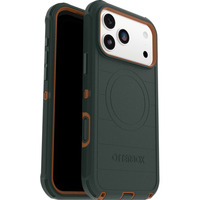 Otterbox Defender Pro, Handyhülle dunkelgrün/orange, iPhone 17 Pro Max, MagSafe