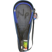 Speedbadminton Set in Tasche mit 2 Aluminium Schlägern und 3 Bällen