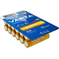 Varta Longlife, Batterie 12 Stück, AA