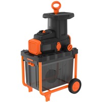 BLACK+DECKER Elektro-Leisehäcksler BEGAS5800 schwarz/orange, 2.800 Watt