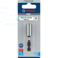 Bosch PRO Impact Control Universal-Bithalter mit Standardmagnet, 1/4", Adapter