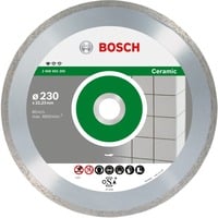 Bosch Professional Diamanttrennscheibe Standard for Ceramic, Ø 230mm 10 Stück, Bohrung 22,23mm