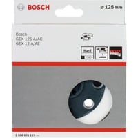 Bosch Professional Schleifteller hart, Ø 125mm schwarz
